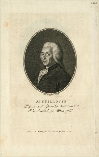 Portrait de Joseph-Ignace Guillotin - Francois Bonneville