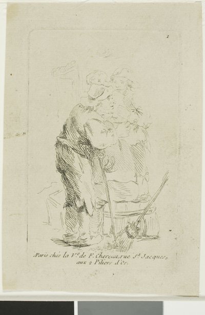 Un paysan mal habillé - François Boucher