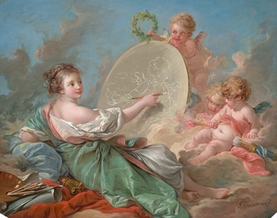Allégorie de la Peinture - François Boucher
