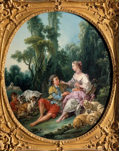 Pensent-ils aux raisins? 1746 - François Boucher