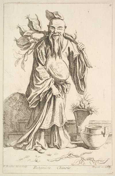 botaniste chinois - François Boucher