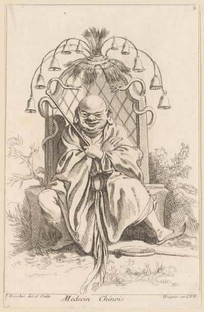 médecin chinois - François Boucher
