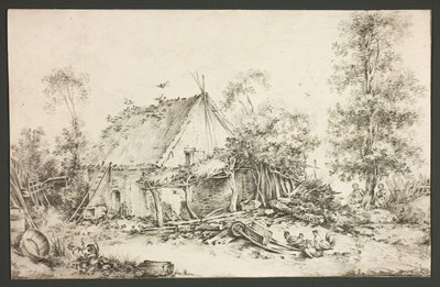Cour de ferme - François Boucher