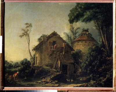 Le moulin à vent - François Boucher