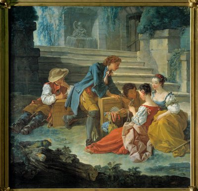 Le petit colporteur - François Boucher
