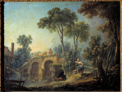 Le pont - François Boucher