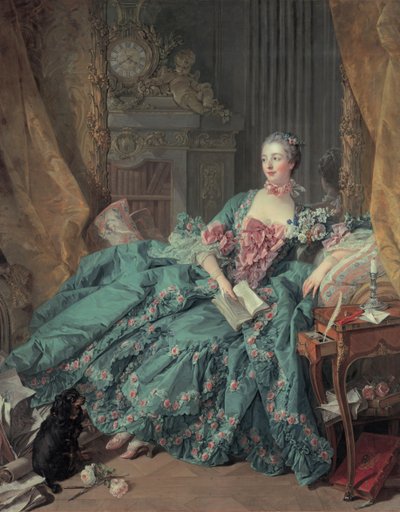 Portrait of Madame de Pompadour - François Boucher