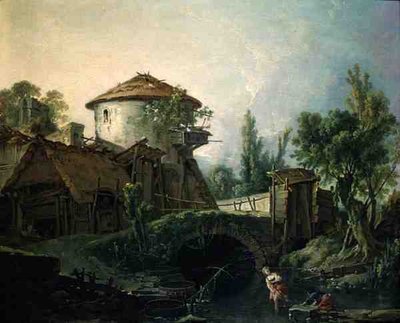 Le Moulin, c.1750 - François Boucher