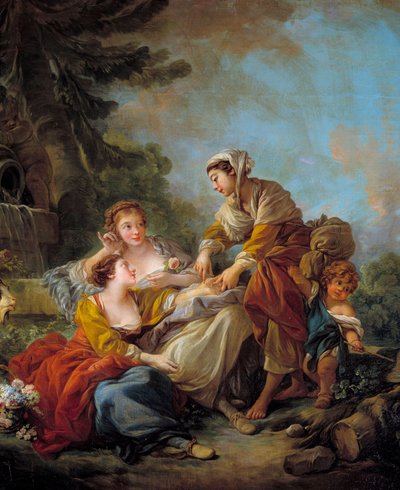 La diseuse de bonne aventure - François Boucher