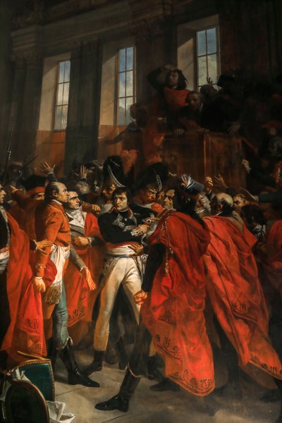 Le général Bonaparte au conseil des Cinq-Cents à Saint-Cloud - Francois Bouchot