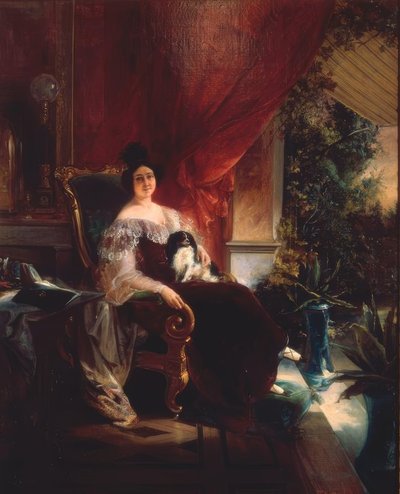 Madame de Gama-Machado - Francois Bouchot