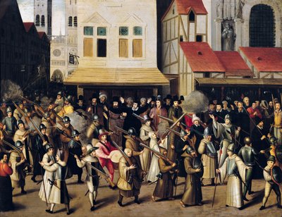 Procession de la Sainte Ligue en 1590 - Francois Bunel