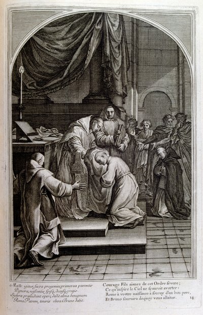Gravure de François Chauveau 1680 