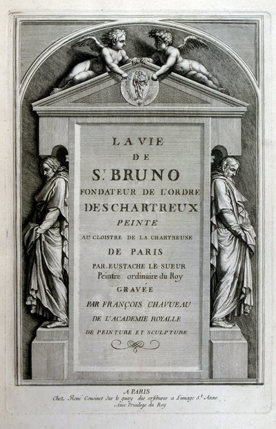 Gravure de François Chauveau 1680 