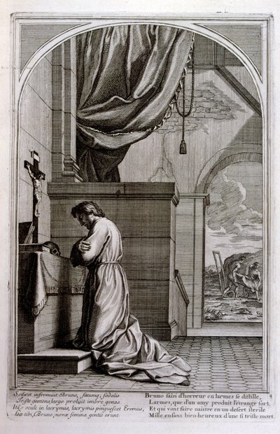 Gravure par François Chauveau 1680 