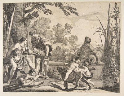 Méléagre et Atalante, 1643 - Francois Chauveau