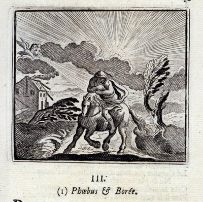 Phébus et Borée - Francois Chauveau
