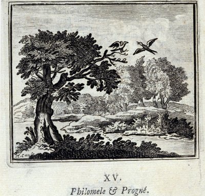 Philomèle et Progne - Francois Chauveau