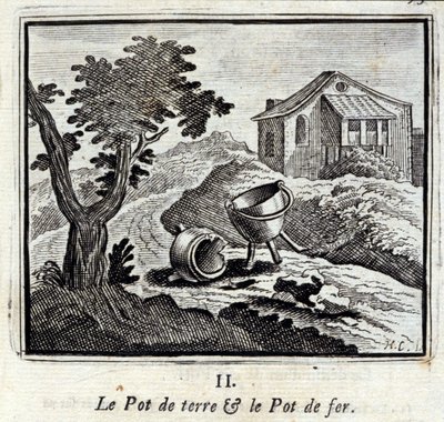 Le Pot de Terre et le Pot de Fer - Francois Chauveau
