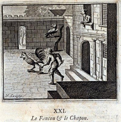 Le faucon et le chapon - Francois Chauveau