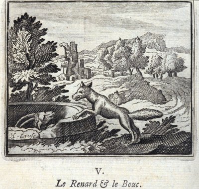 Le Renard et le Bouc - Francois Chauveau