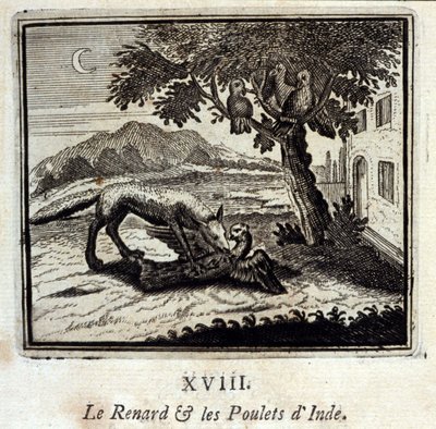 Le renard et les poules d