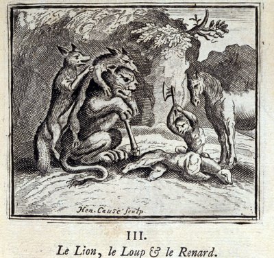 Le Lion, le Loup et le Renard - Francois Chauveau