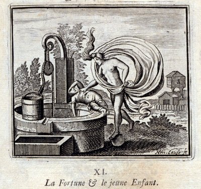 La fortune et le jeune enfant - Francois Chauveau