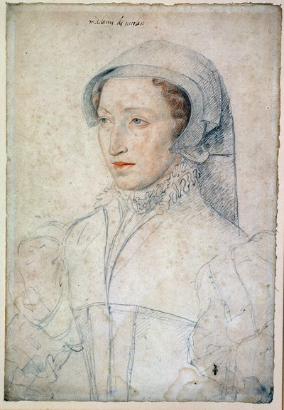 Portrait de Françoise Mareschal du Parc, dame de Mitte-de-Miolans, épouse de Jean III de Miolans, dame d