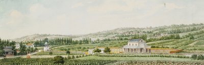 Une gare en périphérie de Paris, 1846 - Francois Debret