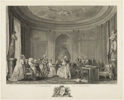 Le Concert - Francois Dequevauviller