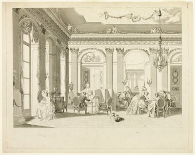 Le Salon - Francois Dequevauviller