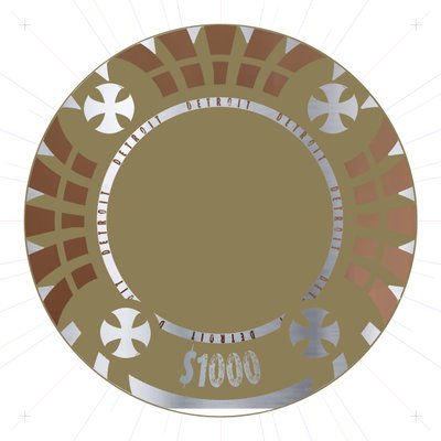 Jeton de poker, 2015 - Francois Domain