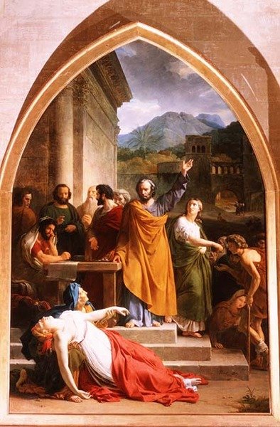 La mort de Saphira - Francois Edouard Picot
