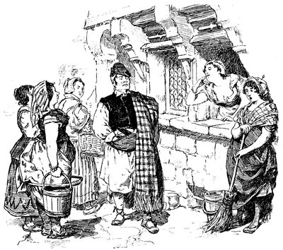 Illustration pour le « Roman comique » de Paul Scarron : Chapitre 19 de la Partie 2 