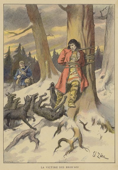 La Victime des Brodages - Francois Edouard Zier