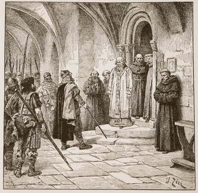 Swein demandant une rançon, illustration de 