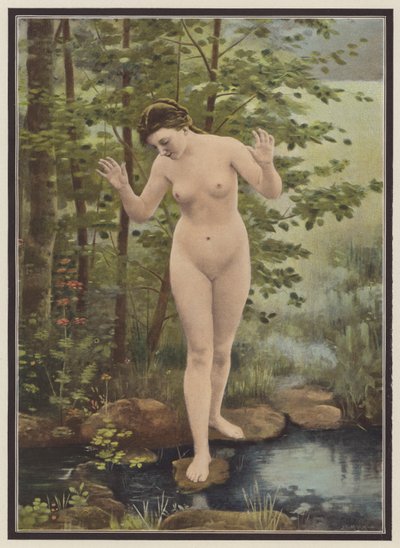 Révélation, une femme et son reflet dans l