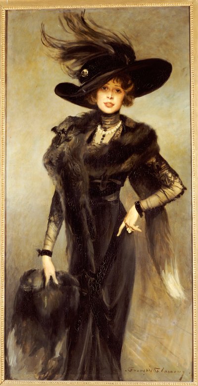 Beauté à la mode - Francois Flameng