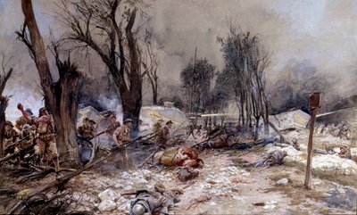 Première Guerre mondiale : Bataille de Saint-Pierre-Aigle dans l