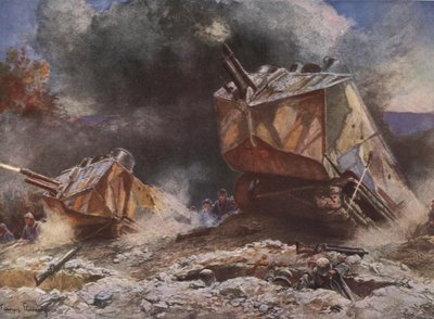 Scène de champ de bataille de la Première Guerre mondiale - Francois Flameng
