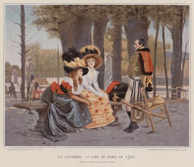 La Causerie - Francois Flameng