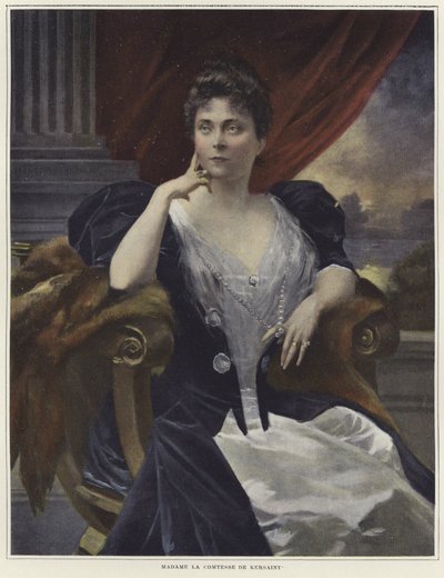 Portrait de Madame la Comtesse de Kersaint - Francois Flameng