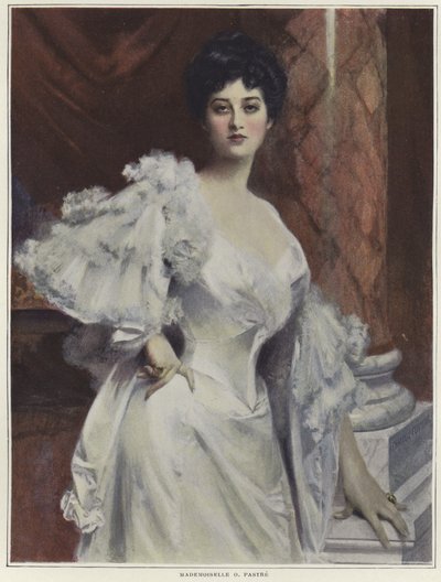 Portrait de Mademoiselle O Pastre - Francois Flameng
