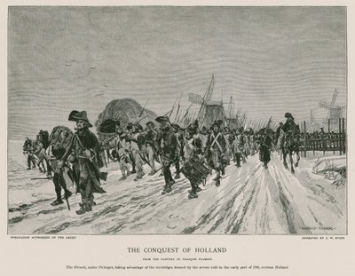 La conquête de la Hollande - Francois Flameng