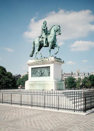 Statue équestre de Henri IV (1553-1610) 1818 (bronze) - Francois Frederic Lemot