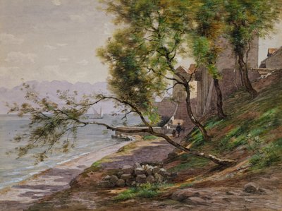 Au bord du lac Léman - Francois Furet