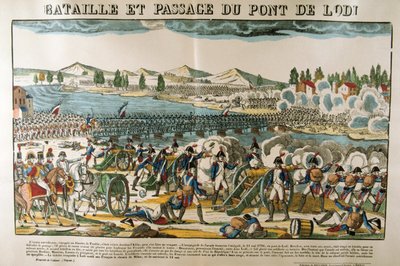 Bataille et traversée du pont de Lodi, 11 mai 1796 - Francois Georgin