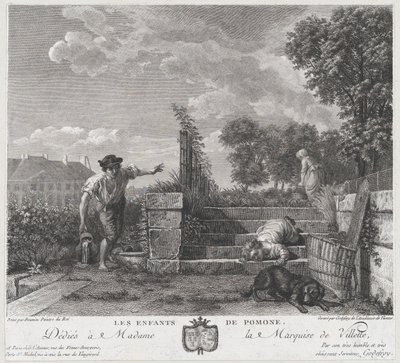 Les Enfants de Pomone, 1778 - Francois Godefroy