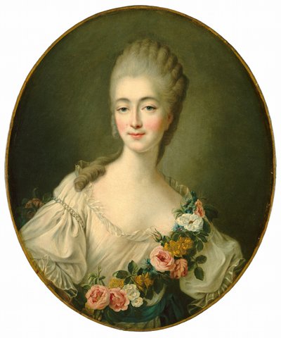 Jeanne Bécu, Comtesse du Barry - Francois Hubert Drouais